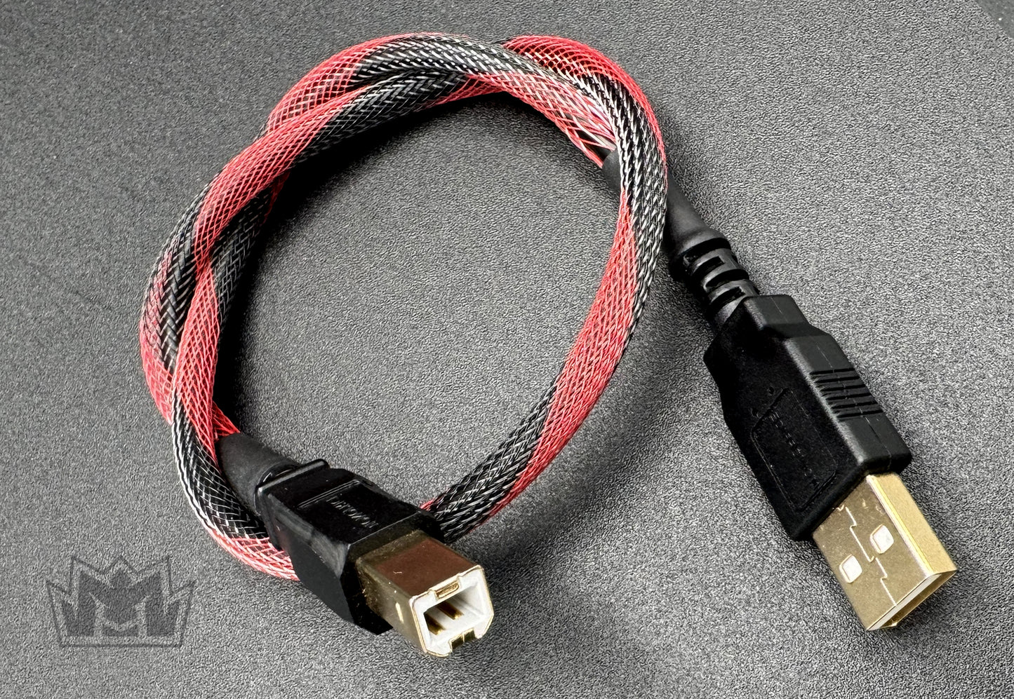 8 inch USB 2.0 A-B Cable
