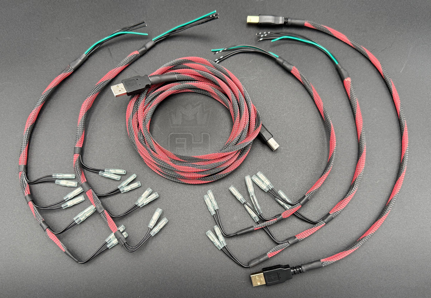 Pro Pack Wire Kit and Cords (CAUTION RED)