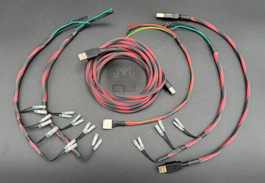 Pro Pack Wire Kit and Cords (CAUTION RED)
