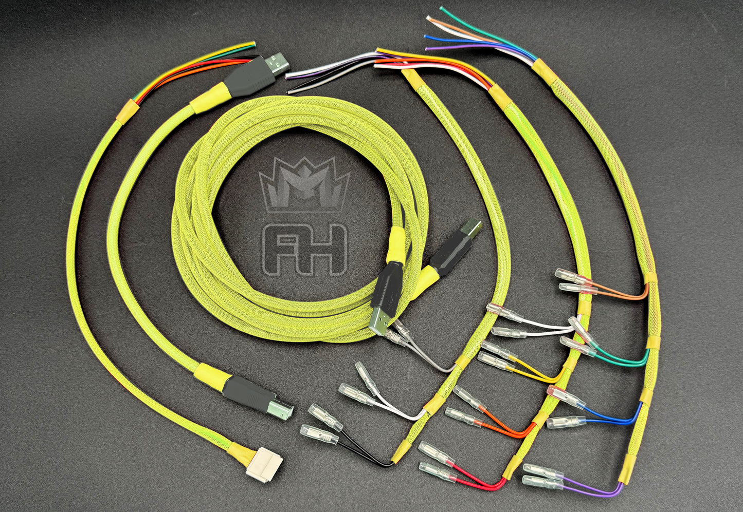 Pro Pack Wire Kit and Cords (YELLOW)